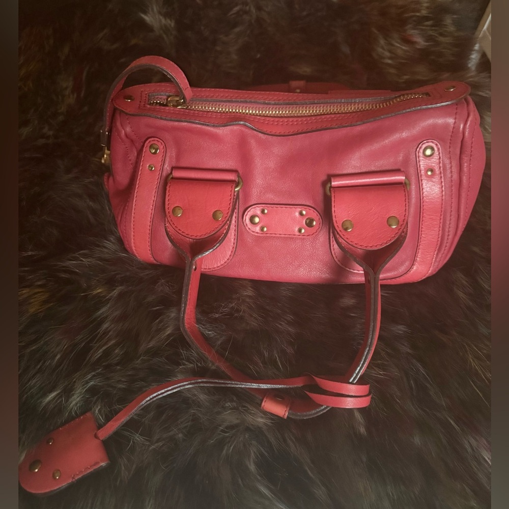 Vintage Chloe Leather Satchel, c. Early 2000s.